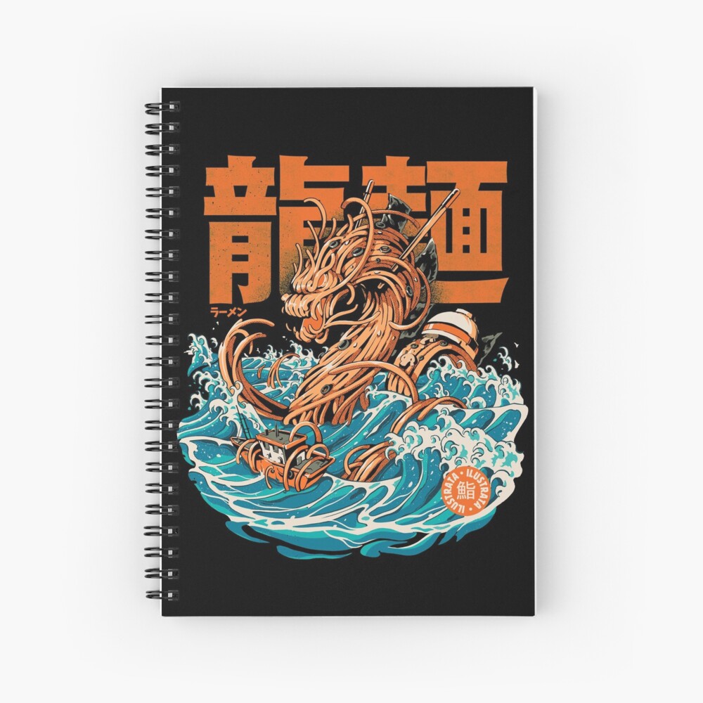 Item preview, Spiral Notebook designed and sold by ilustrata.