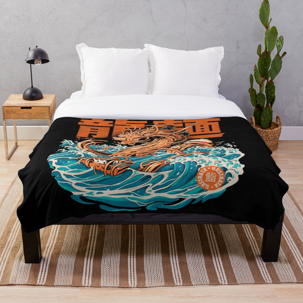 Item preview, Throw Blanket designed and sold by ilustrata.