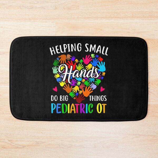 Item preview, Cute Helping Small Hands OT Pediatric Occupational Therapy designed and sold by Best Designer.