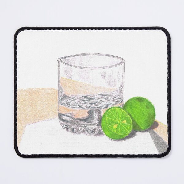 Item preview, Still life of glass and lemons designed and sold by Softillusion.