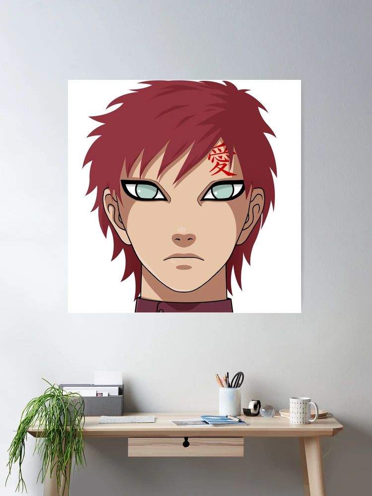 Cartoon character wallpaper poster Animation GAARA, modern art wall  decoration pictures, frameless panel wall art, suitable for living room,  corridor , cartoon poster size12''×18'' : : Home