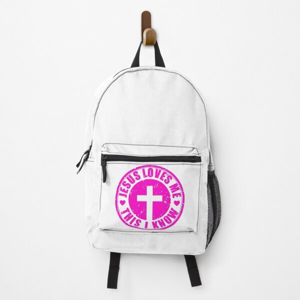 Item preview, jesus love's me this I know Bible Song with Christian Cross designed and sold by UpwardSpin.