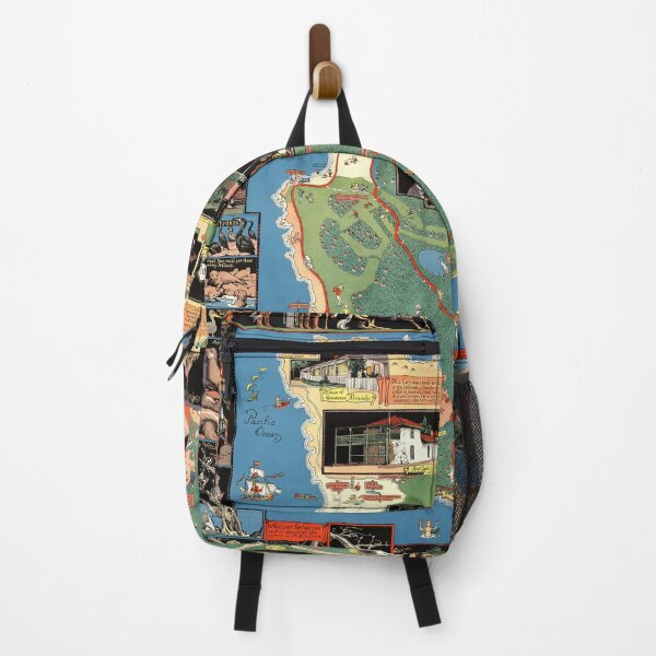 Item preview, 1927 Vintage Map of Monterey Peninsula, California designed and sold by Gin Neko.