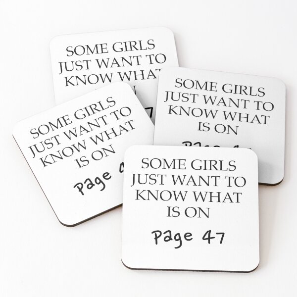 Item preview, SOME GIRLS JUST WANT TO KNOW WHAT IS ON page 47 designed and sold by DreamerJournal.