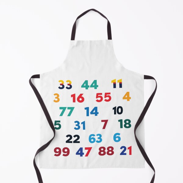 Item preview, Driver Numbers Set 2021 Team colors designed and sold by F440.