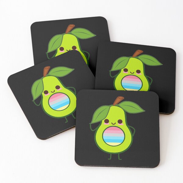 Item preview, Subtle Genderflux Avocado. genderflux avocado. genderflux avocados designed and sold by tiredandbored.
