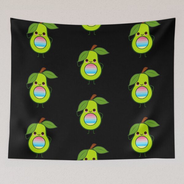 Item preview, Subtle Genderflux Avocado. genderflux avocado. genderflux avocados designed and sold by tiredandbored.