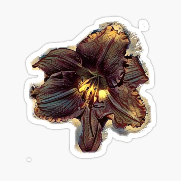 Day Lily Sticker