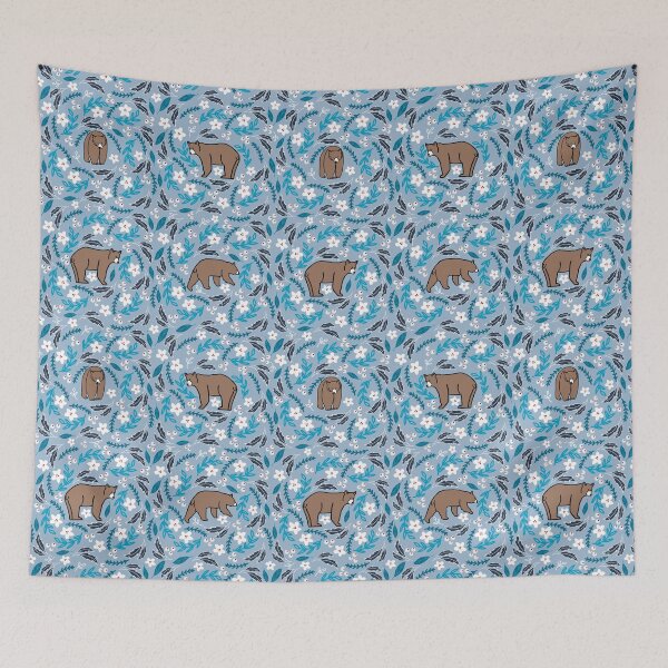 Item preview, Bears in the folliage designed and sold by Quick Brown Fox Canada.