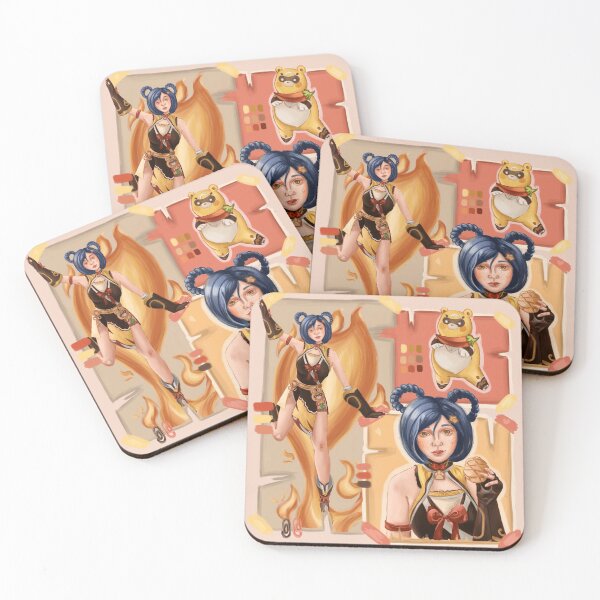Item preview, Genshin Impact fan art xiang ling designed and sold by darkmoonlight-.