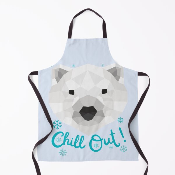 Item preview, Chill Out Polar Bear Snowflake Design designed and sold by Constant Readers.