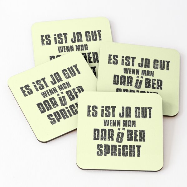 Artikelvorschau, Es Ist ja gut wenn man darüber spricht. entworfen und verkauft von vibeno1.