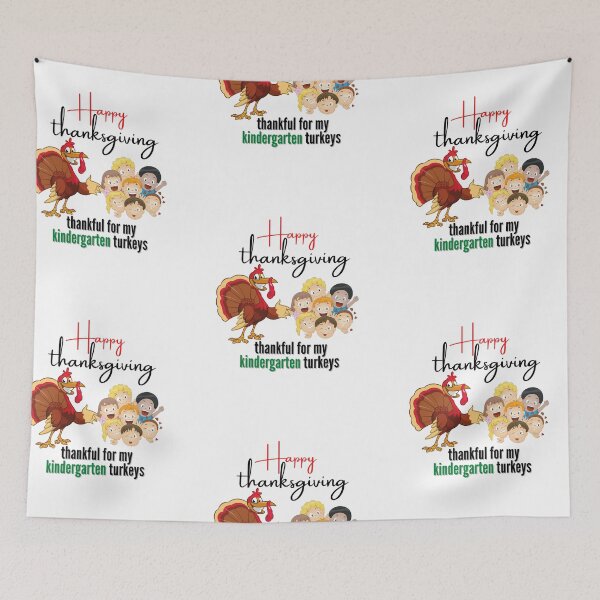 Item preview, thankful for my kindergarten turkeys; talk turkey to me designed and sold by DareDreams.
