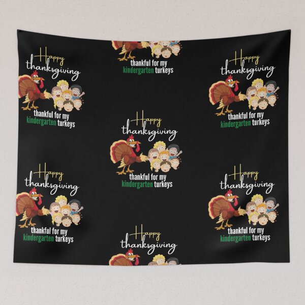 Item preview, thankful for my kindergarten turkeys; talk turkey to me designed and sold by DareDreams.