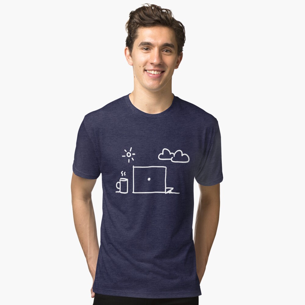 Remote Work Tri-blend T-Shirt