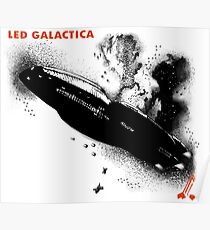 Led Galactica Poster