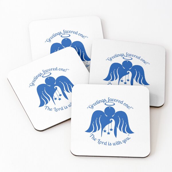 Item preview, Greetings, favored one! The Lord is with you designed and sold by CheekyGrace.