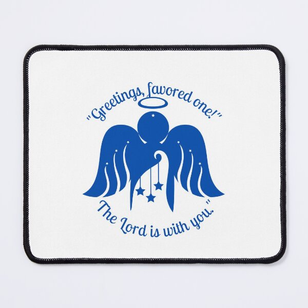 Item preview, Greetings, favored one! The Lord is with you designed and sold by CheekyGrace.