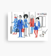 Metro Canvas Print