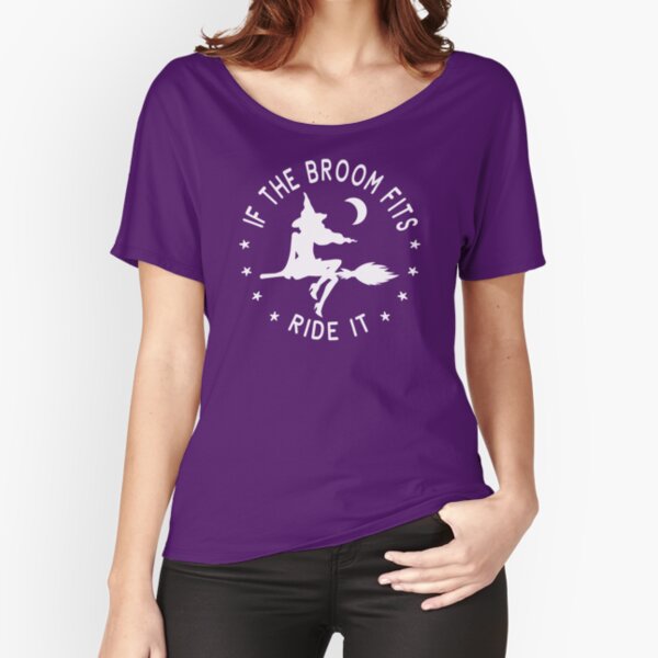 Item preview, If The Broom Fits Ride It Cheeky Witch® designed and sold by cheekywitch.