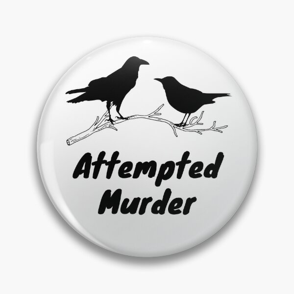 Item preview, Copy of Attempted Murder (black design) Essential T-Shirt designed and sold by ATWAK.