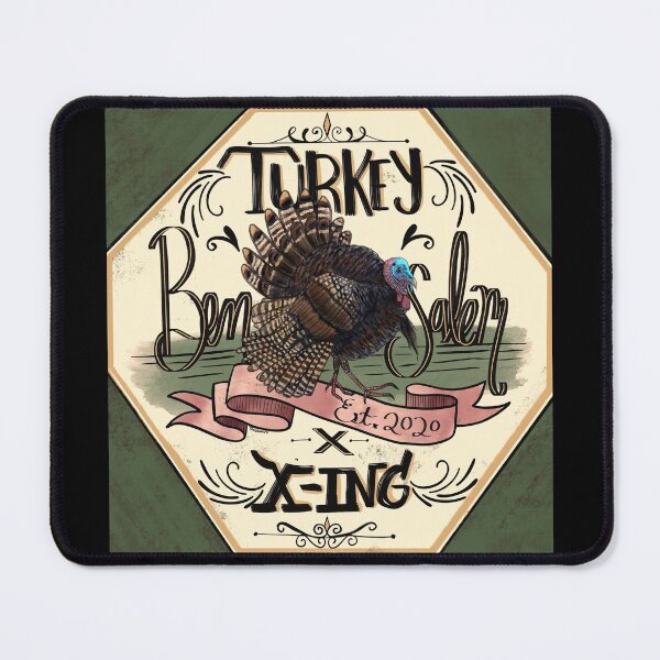 Item preview, Ben the Turkey Crossing Bensalem Pennsylvania US Landmark Art Bucks County Memorabilia designed and sold by tinaschofield.