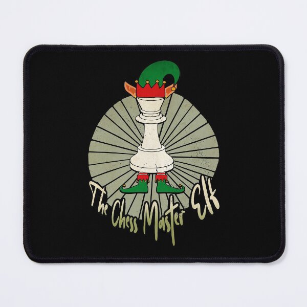 Item preview, Chess Master Elf Funny Chess Christmas Chess Player designed and sold by Zulfiqqar.