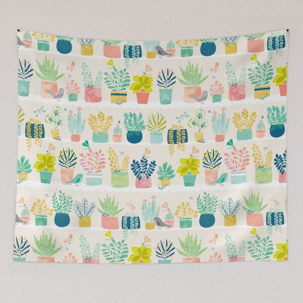 Item preview, Window Garden Plants and Birds designed and sold by Heather Rosas.