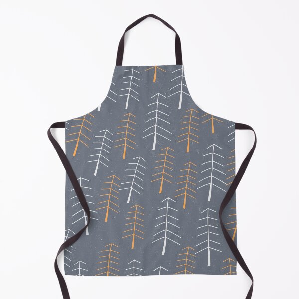 Item preview, Simple Snowy Winter Pine Tree Forest Grey designed and sold by Wheimay.