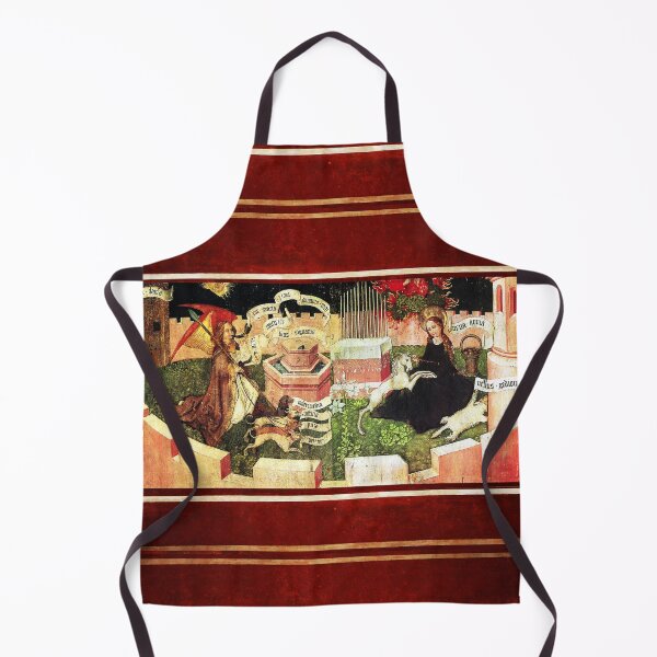 Item preview, ANNUNCIATION AS THE MYSTICAL HUNT OF UNICORN by Martin Schongauer designed and sold by BulganLumini.