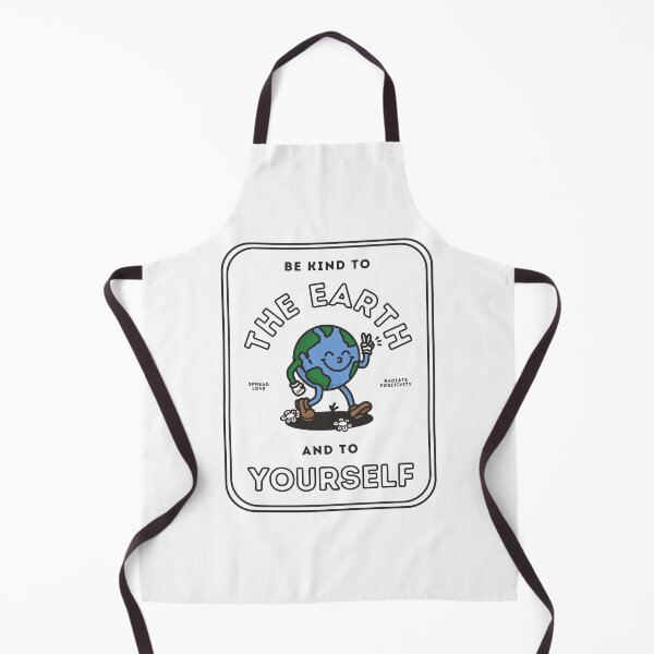Item preview, Retro cartoon earth and positve quote designed and sold by Studio Earthling.
