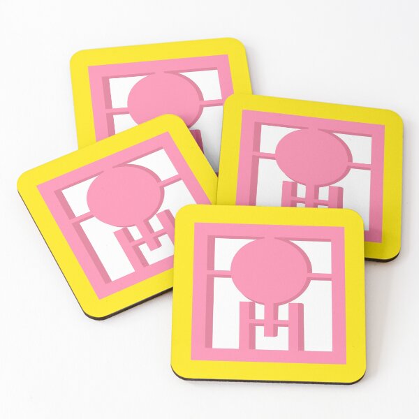 Item preview, Breeze Block Eight Pink designed and sold by Owen1976.