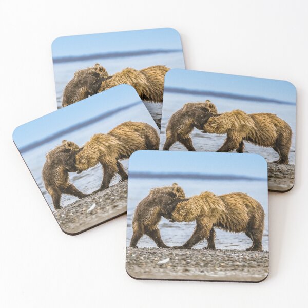 Item preview, Coastal brown bears designed and sold by Lyl Dil Creations.