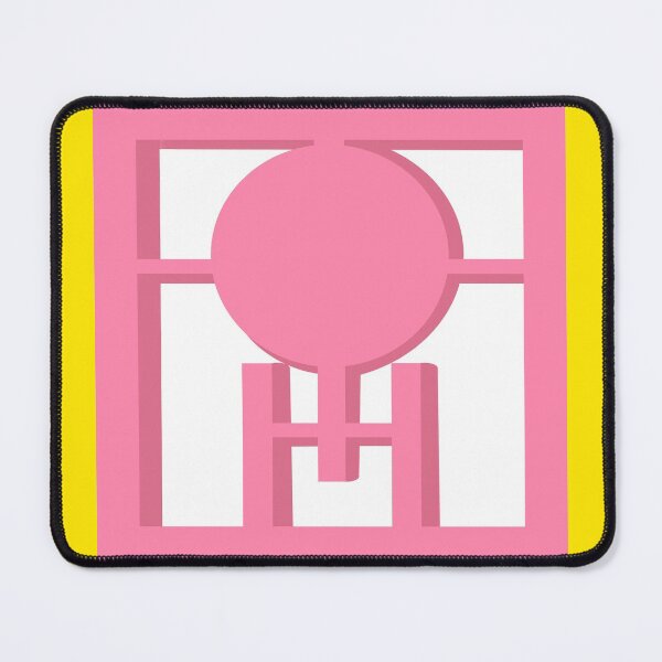Item preview, Breeze Block Eight Pink designed and sold by Owen1976.