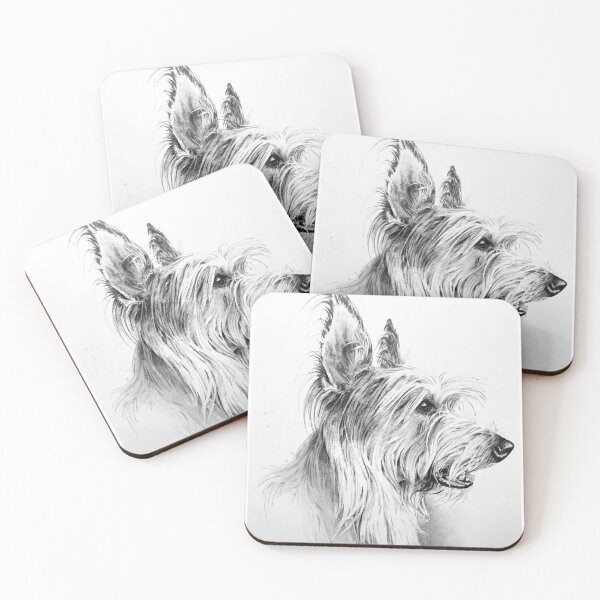 Item preview, Berger Picard drawing designed and sold by ArtfulDogster.