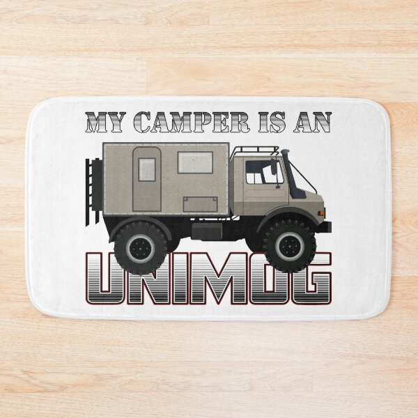 Item preview, My camper is an UNIMOG (on white)  designed and sold by Groenendijk.