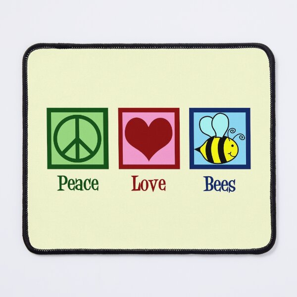 Item preview, Peace Love Bees designed and sold by Epic Love Designs.