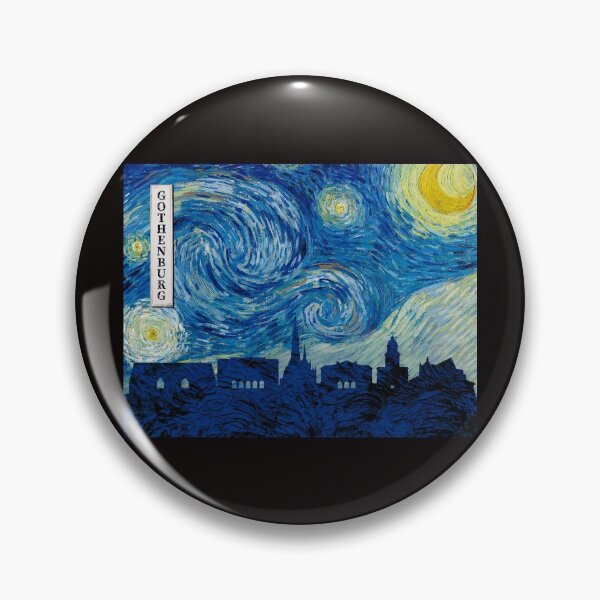 Item preview, Gothenburg Van Gogh Starry Night designed and sold by DFerraz.