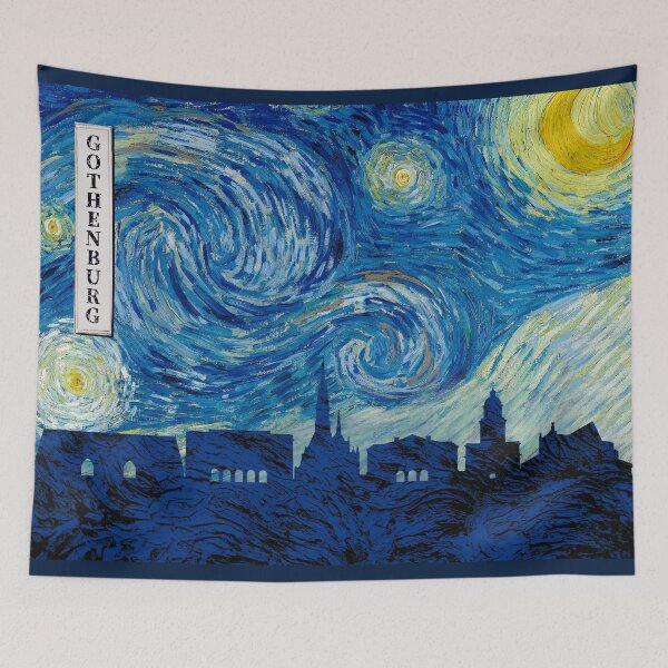 Item preview, Gothenburg Van Gogh Starry Night designed and sold by DFerraz.