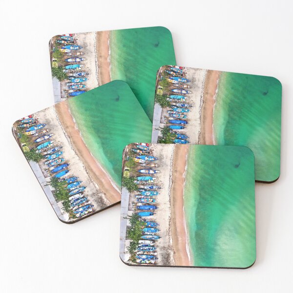 Item preview, Fishing boats in Makrygialos designed and sold by Hercules Milas.