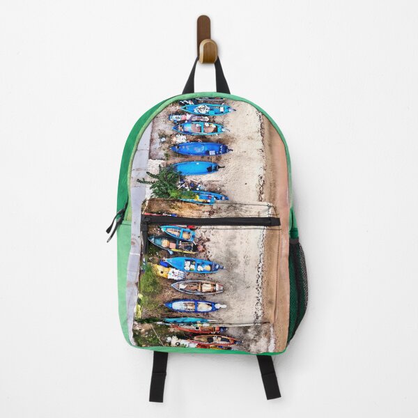 Item preview, Fishing boats in Makrygialos designed and sold by Hercules Milas.