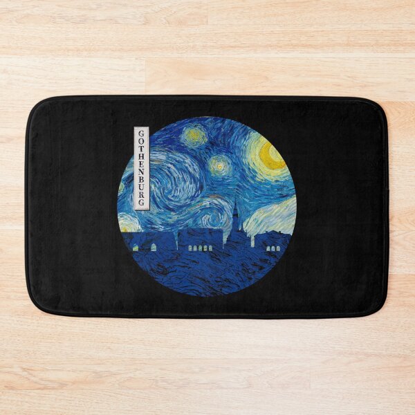 Item preview, Gothenburg Starry Night Van Gogh Circle designed and sold by DFerraz.