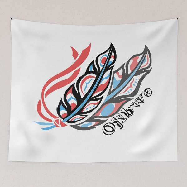 Item preview, Ojibwe & Feather 2 designed and sold by KendraHowland.