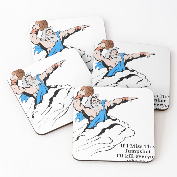 Item preview, If I Miss This Jumpshot - zeus greek god - funny designed and sold by UnseenCreations.