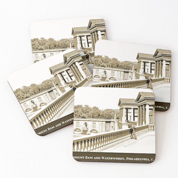 Item preview, Fairmount Waterworks, Philadelphia Landmark designed and sold by AMacGPhilly.