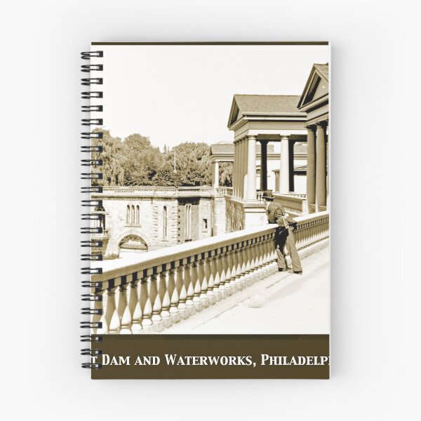 Item preview, Fairmount Waterworks, Philadelphia Landmark designed and sold by AMacGPhilly.