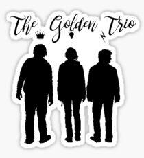 The Golden Trio Sticker