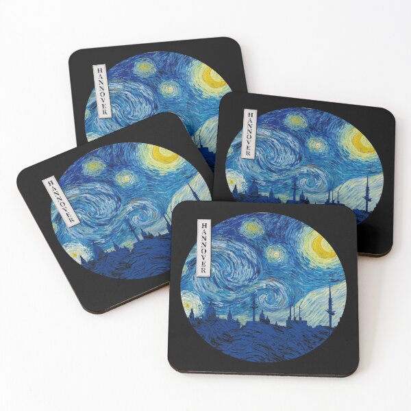 Item preview, Hannover Starry Night Van Gogh Circle designed and sold by DFerraz.