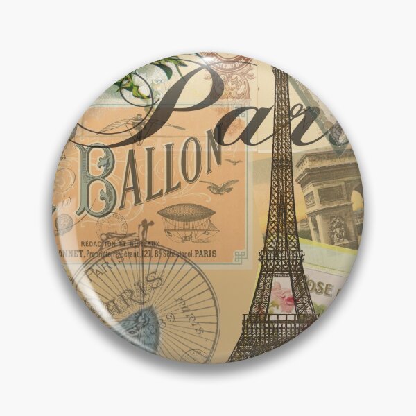 Item preview, French Paris Vintage Collage France Europe Travel designed and sold by antiqueart.