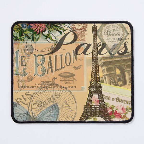 Item preview, French Paris Vintage Collage France Europe Travel designed and sold by antiqueart.